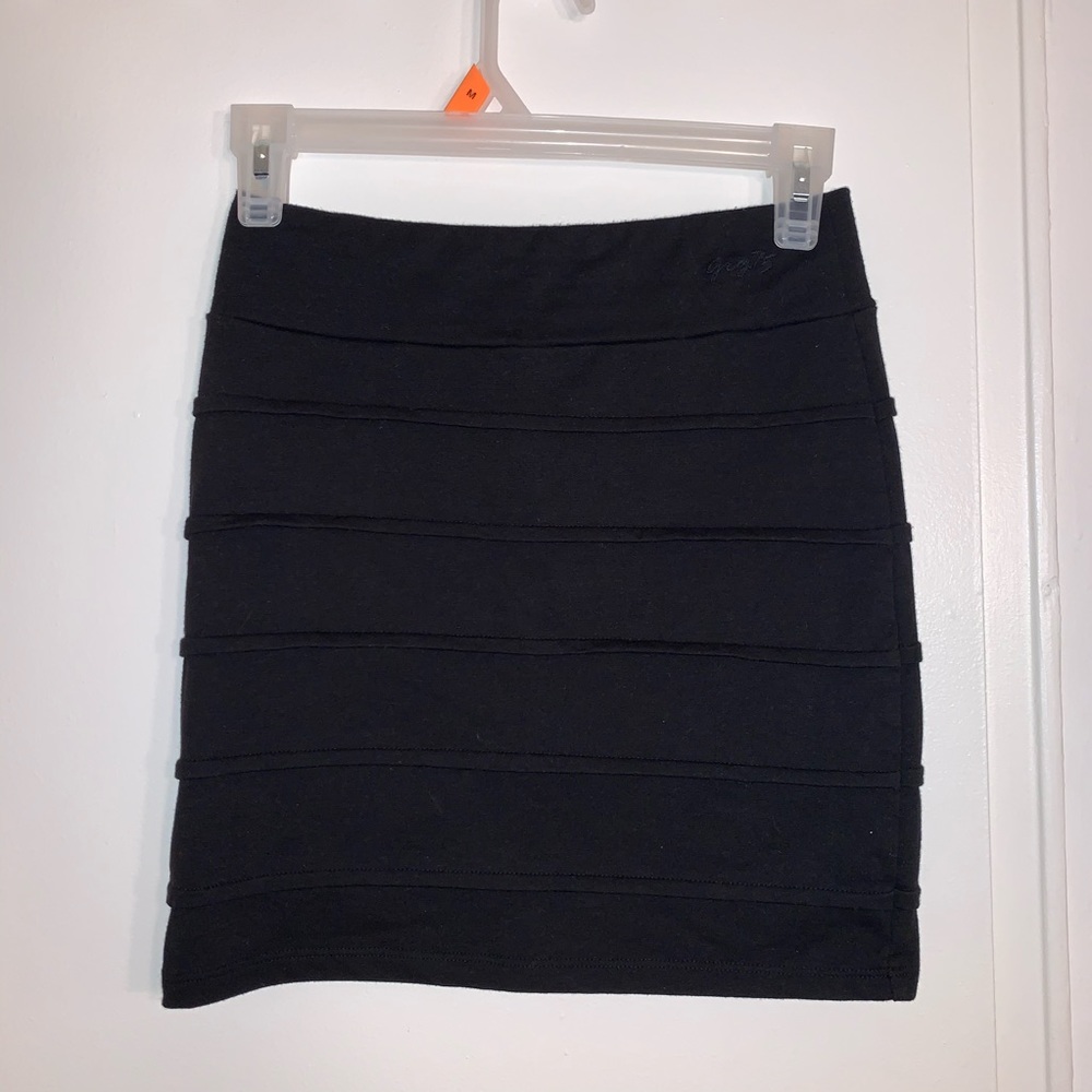 Black miniskirt size 4